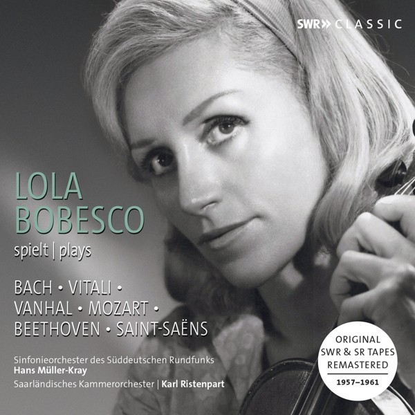 Lola Bobesco spielt Bach,Vitali,Vanhal,Mozart..