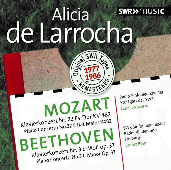 Alicia de Larrocha spielt Mozart und Beethoven-Konzerte