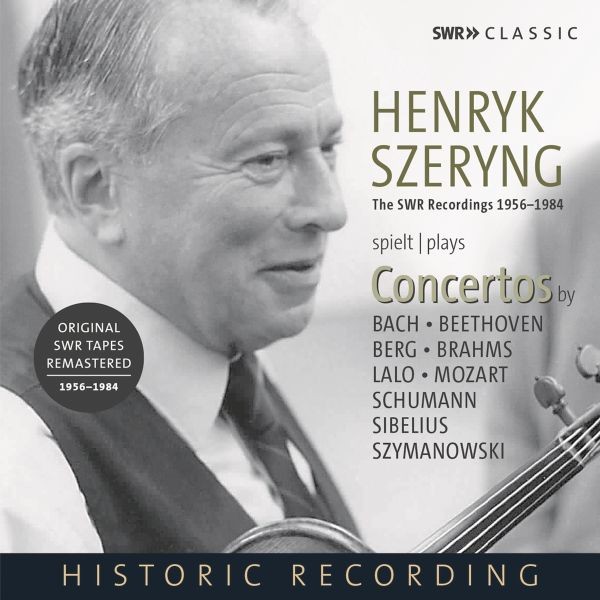 Henryk Szeryng spielt Violinkonzerte